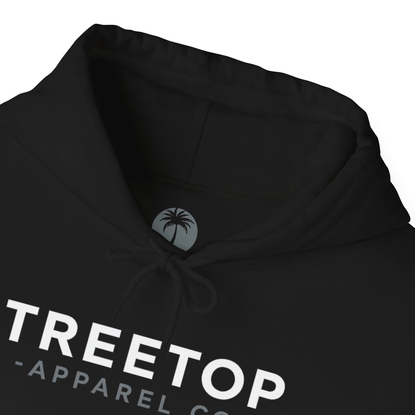 Treetop Apparel Co. Modern Hoodie — Logo with QR Back