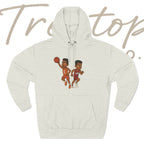 Fleece Hoodie - Treetop Multiverse 'BAYBEE JAIE' Cartoon Character Design