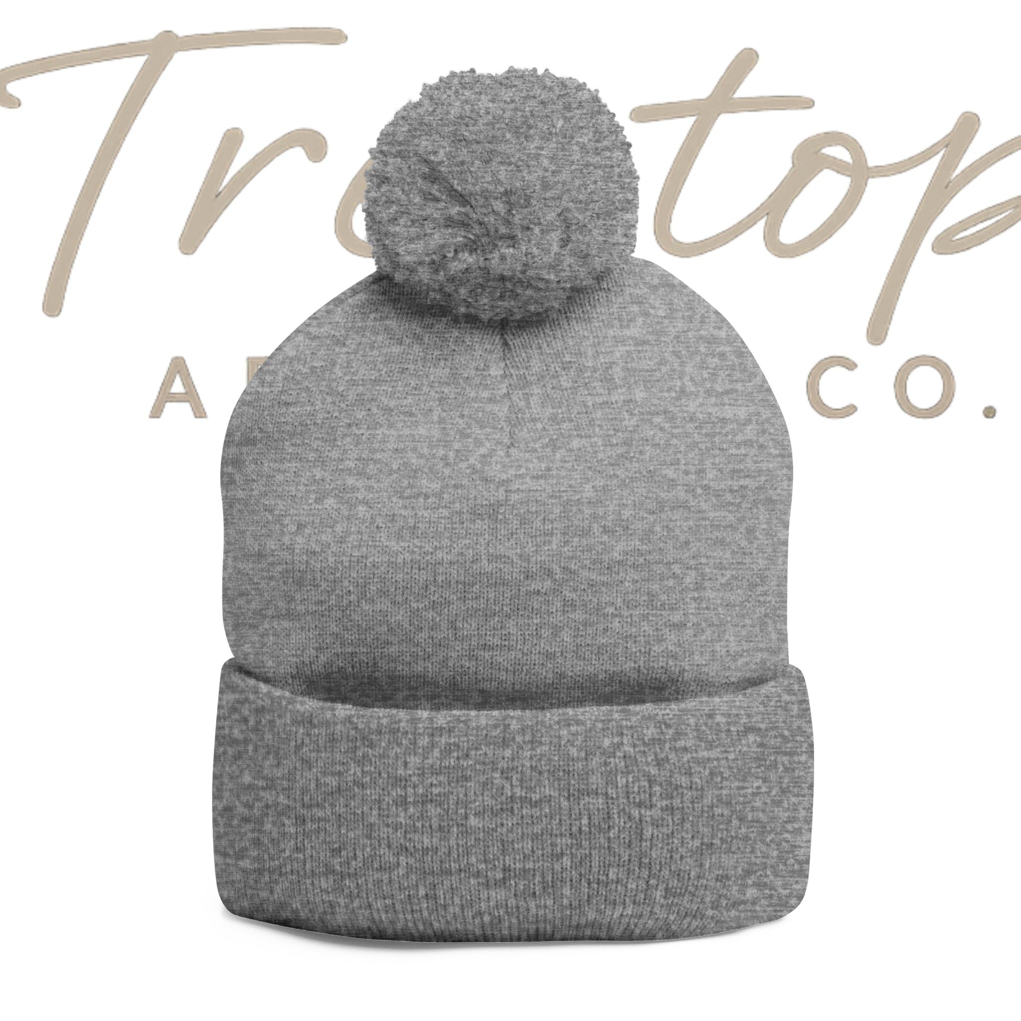 Cozy Pom-Pom Knit Cap for Winter Adventures