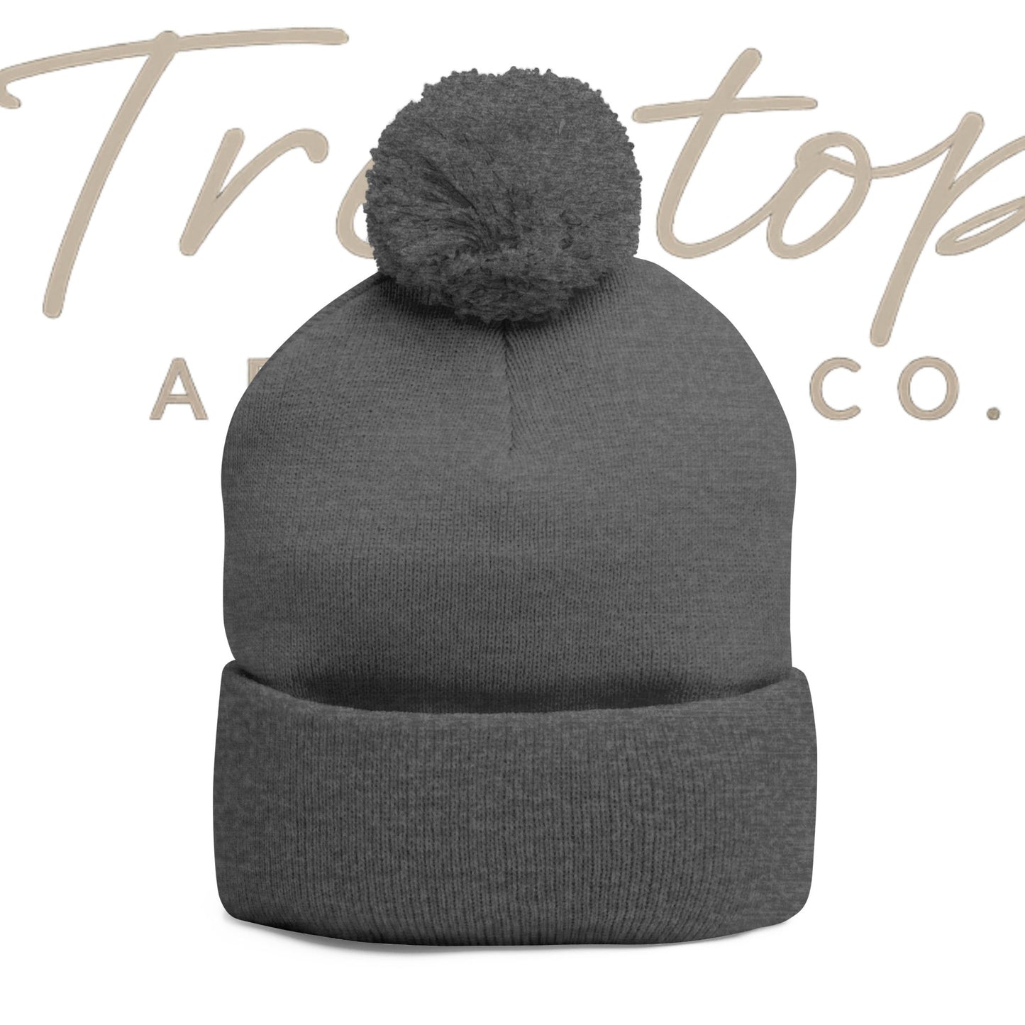 Cozy Pom-Pom Knit Cap for Winter Adventures