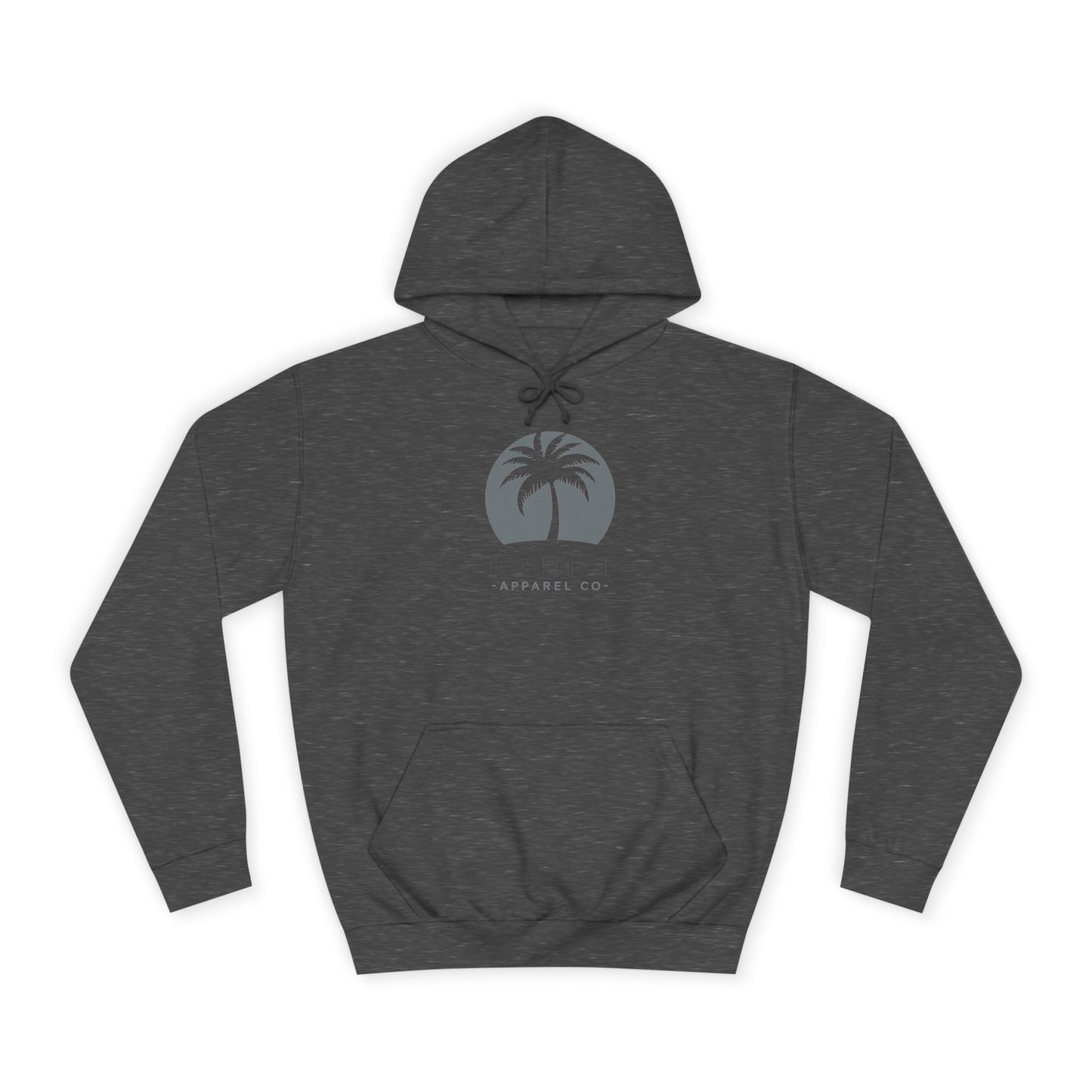 Chic Unisex College Hoodie with Palm Tree & "On Mamas" Design