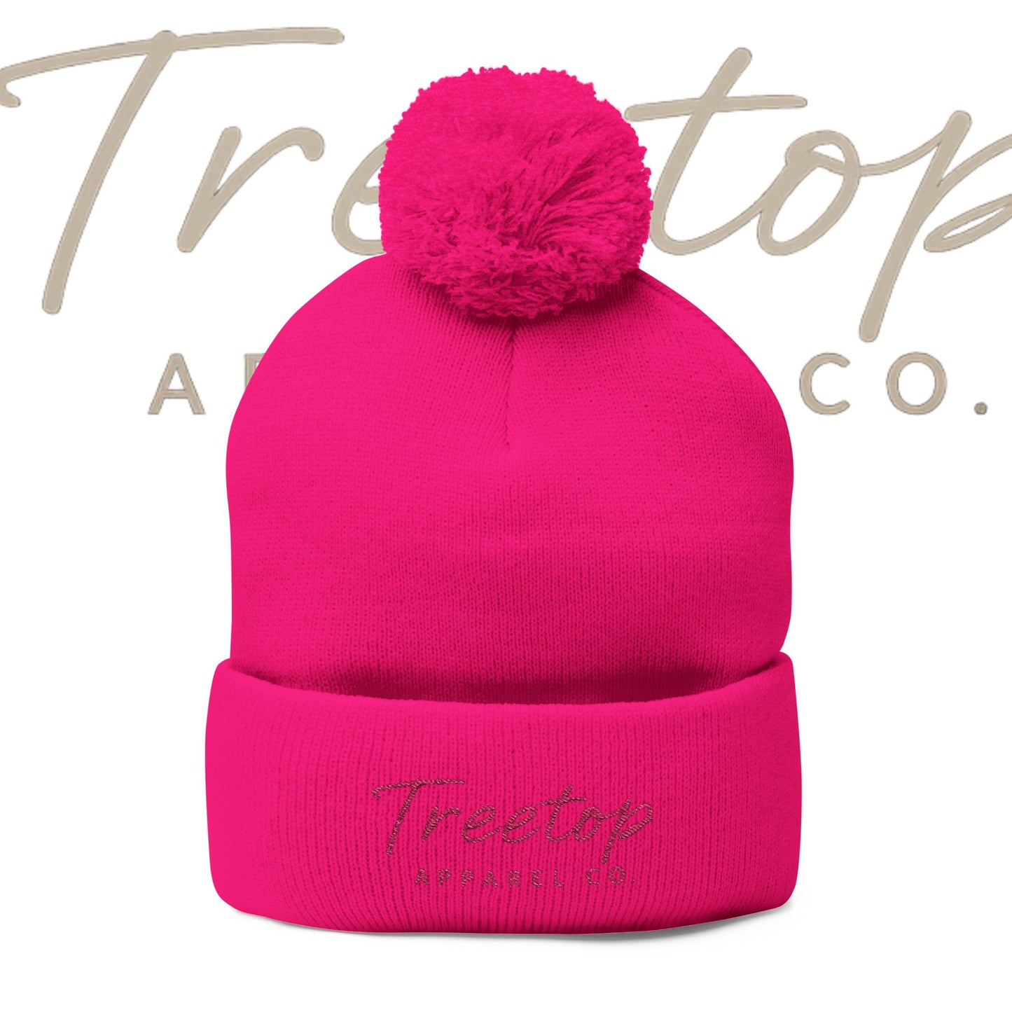 Cozy Pom-Pom Knit Cap for Winter Adventures