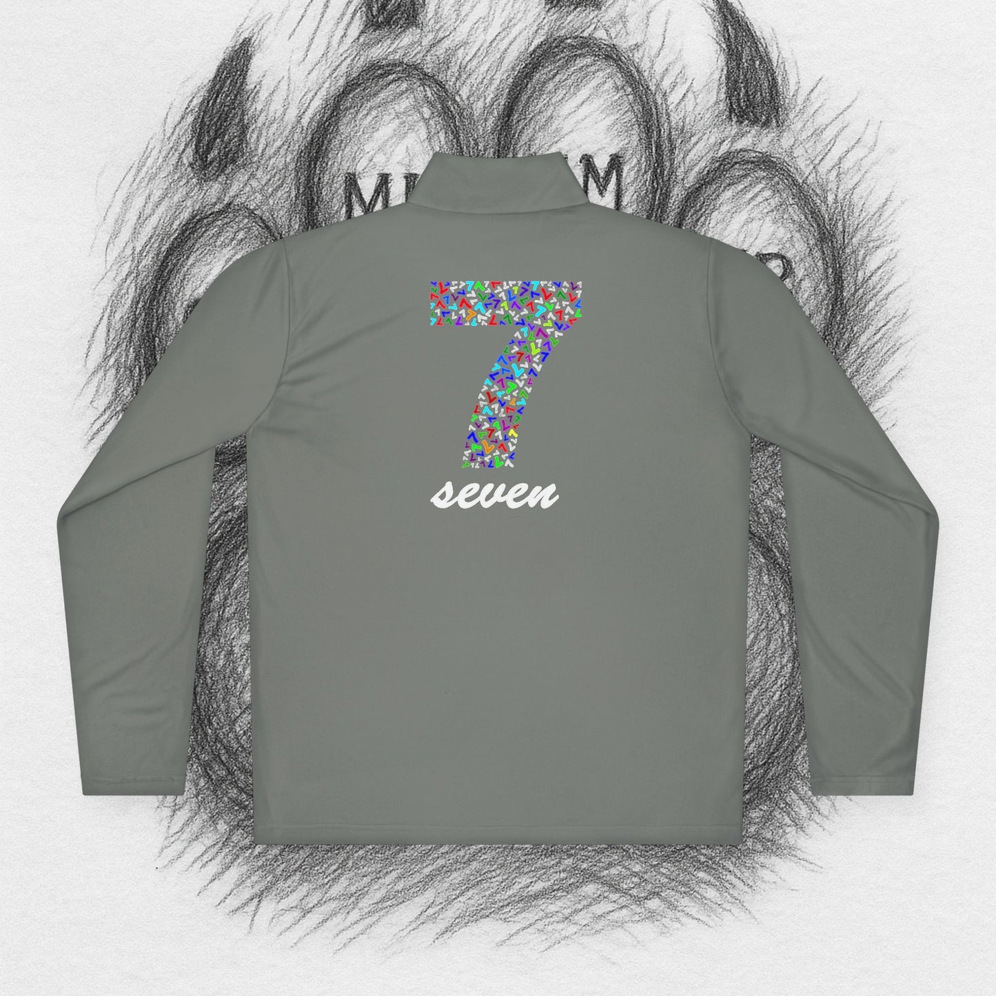 TreeTop Fit Number 7 Unisex Quarter-Zip Pullover II