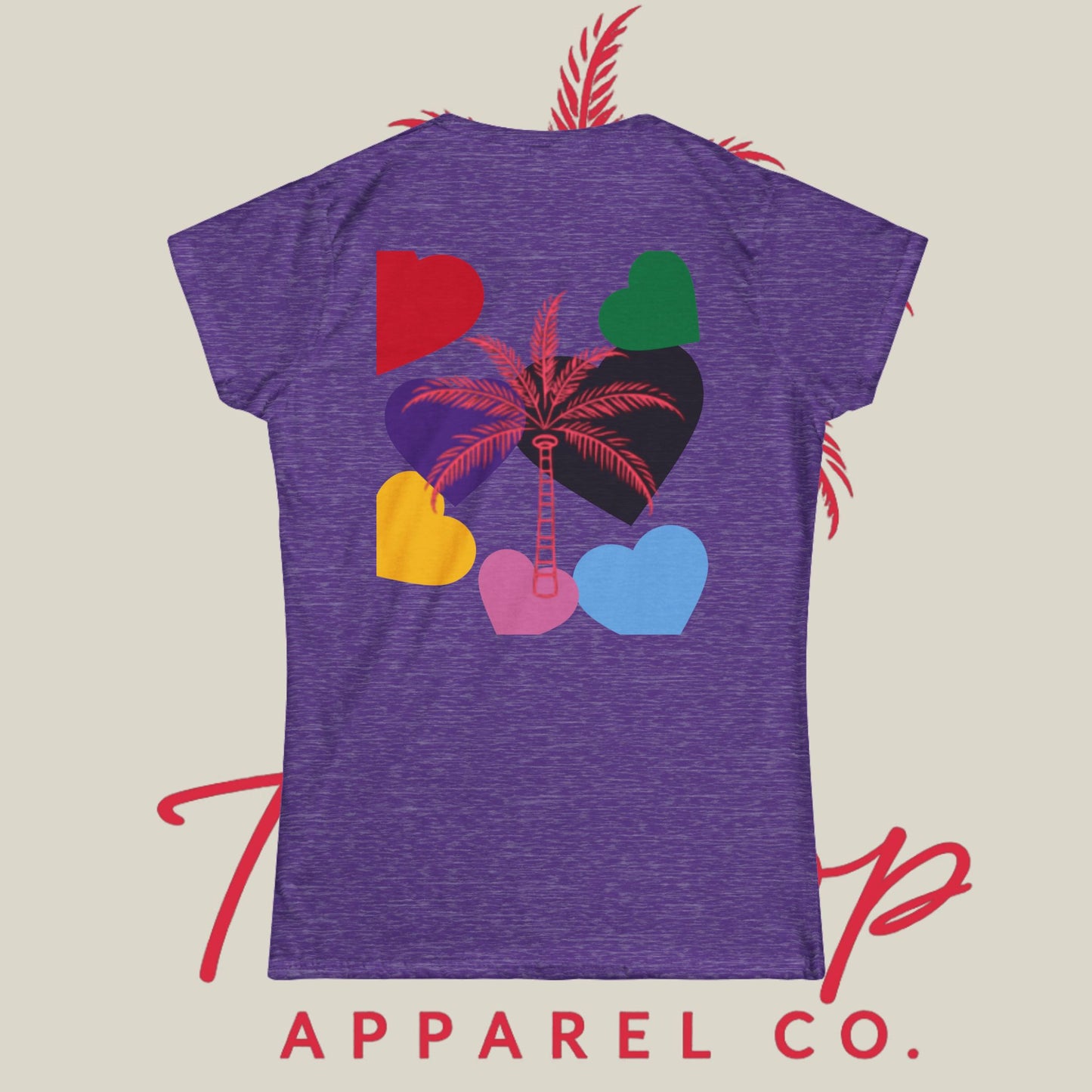 Women's Tee - TreeTop Classic Pink Logo Collection