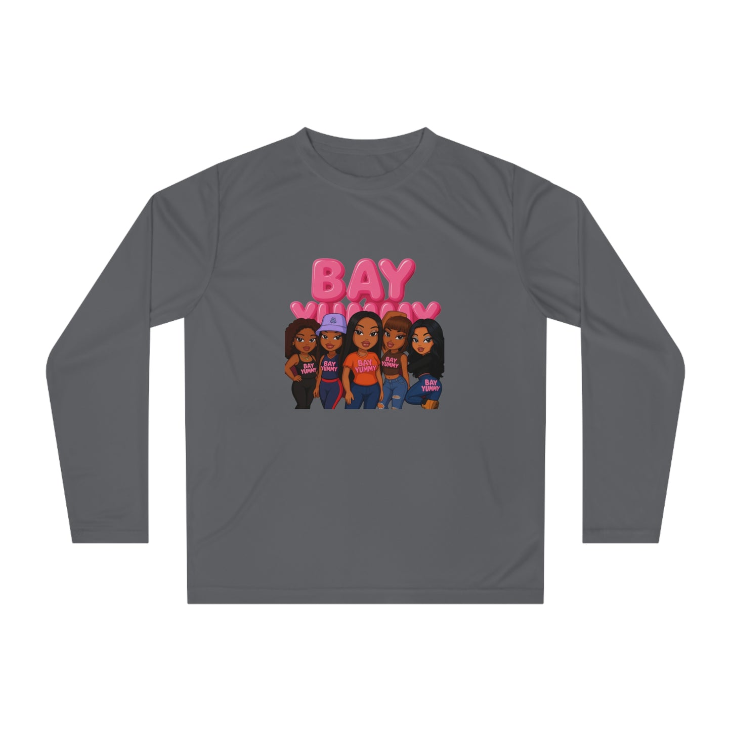 Bay Yummy long sleeve workout TEE