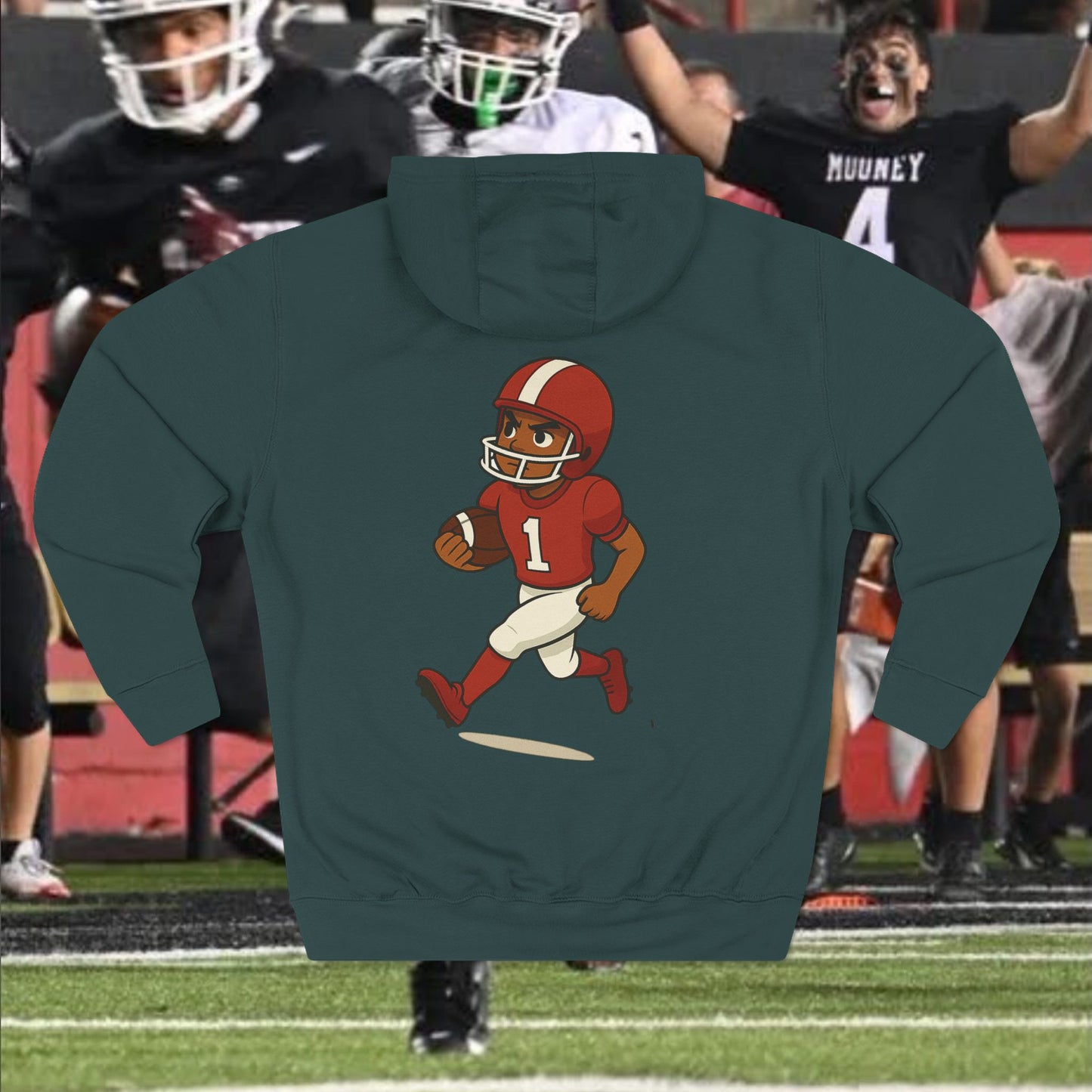 Fleece Hoodie - Treetop Multiverse 'BAYBEE JAIE' Cartoon Character Design