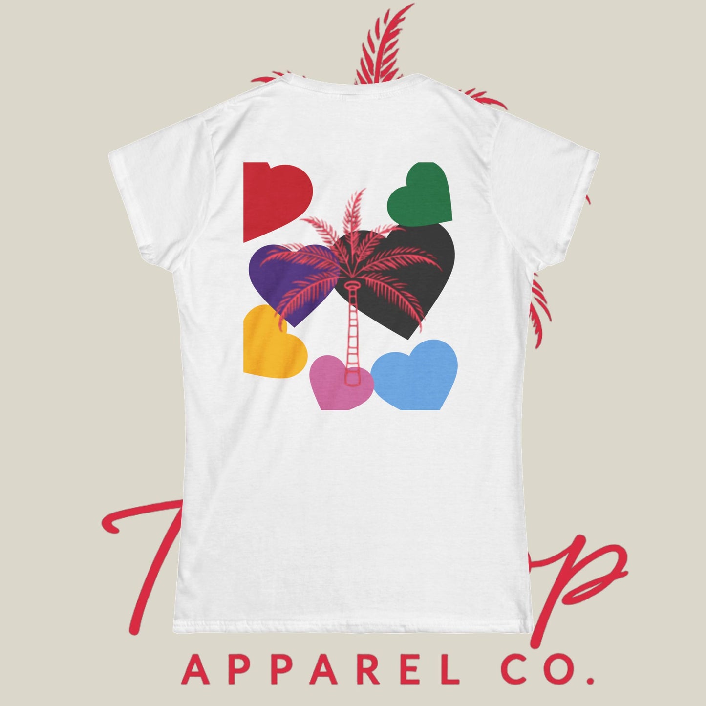 Women's Tee - TreeTop Classic Pink Logo Collection