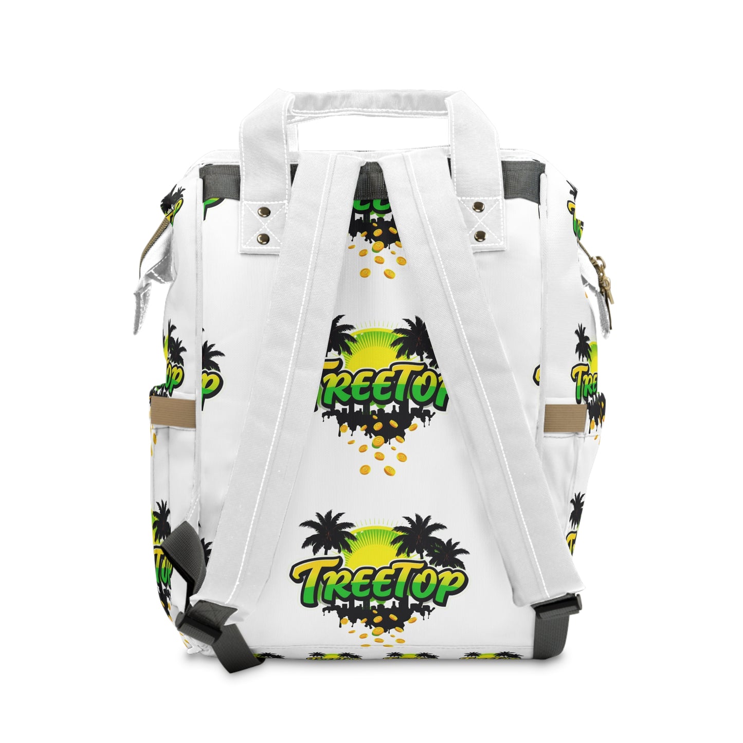 Book Bag Diaper Backpack - Treetop Classic Design