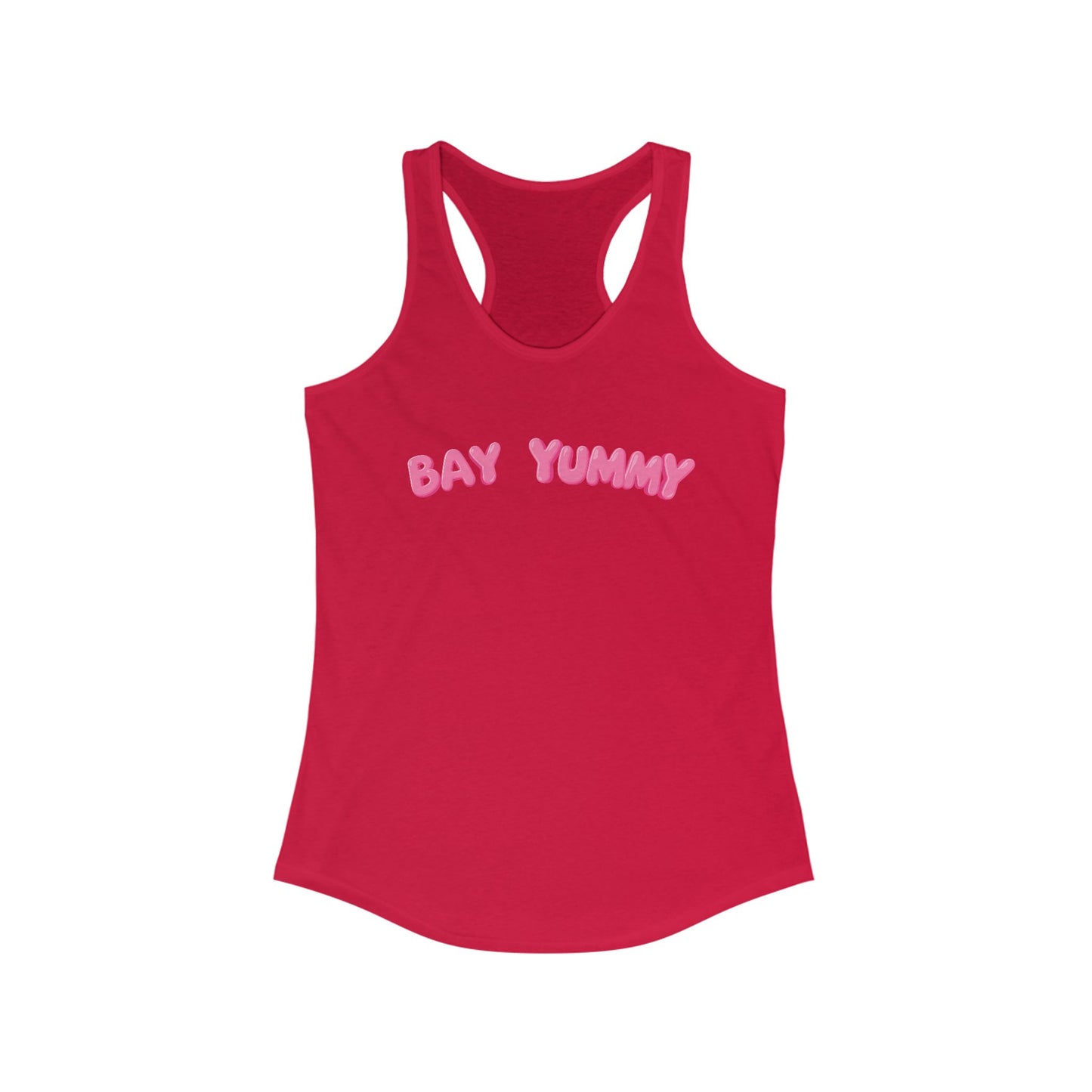 Bay Yummy Women's Ideal Racerback Tank
