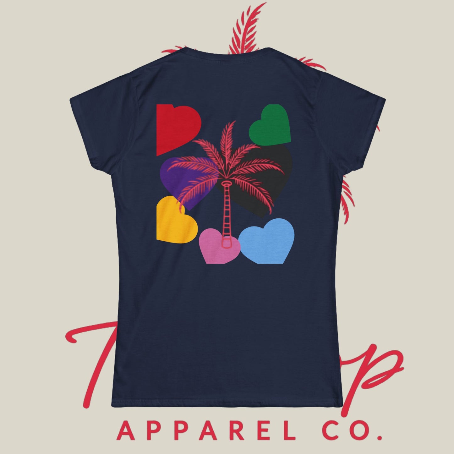 Women's Tee - TreeTop Classic Pink Logo Collection