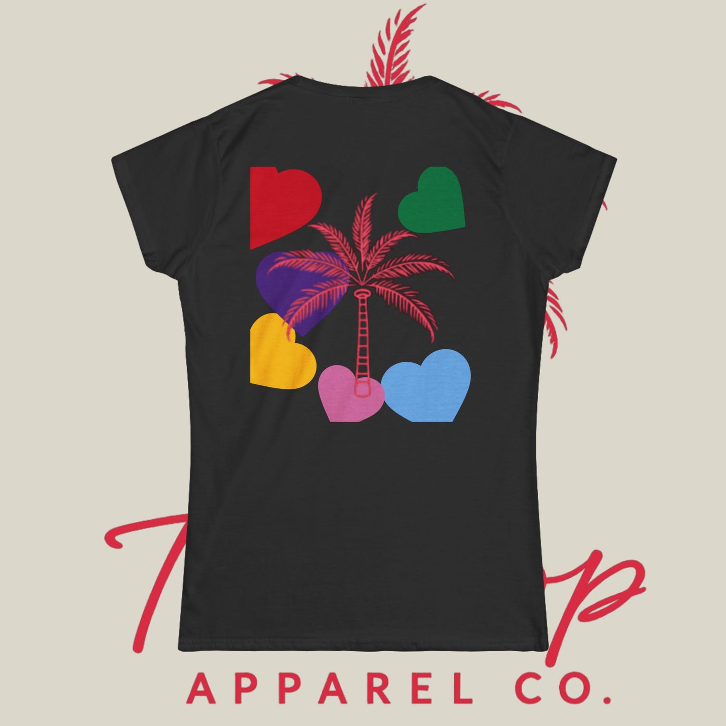 Women's Tee - TreeTop Classic Pink Logo Collection