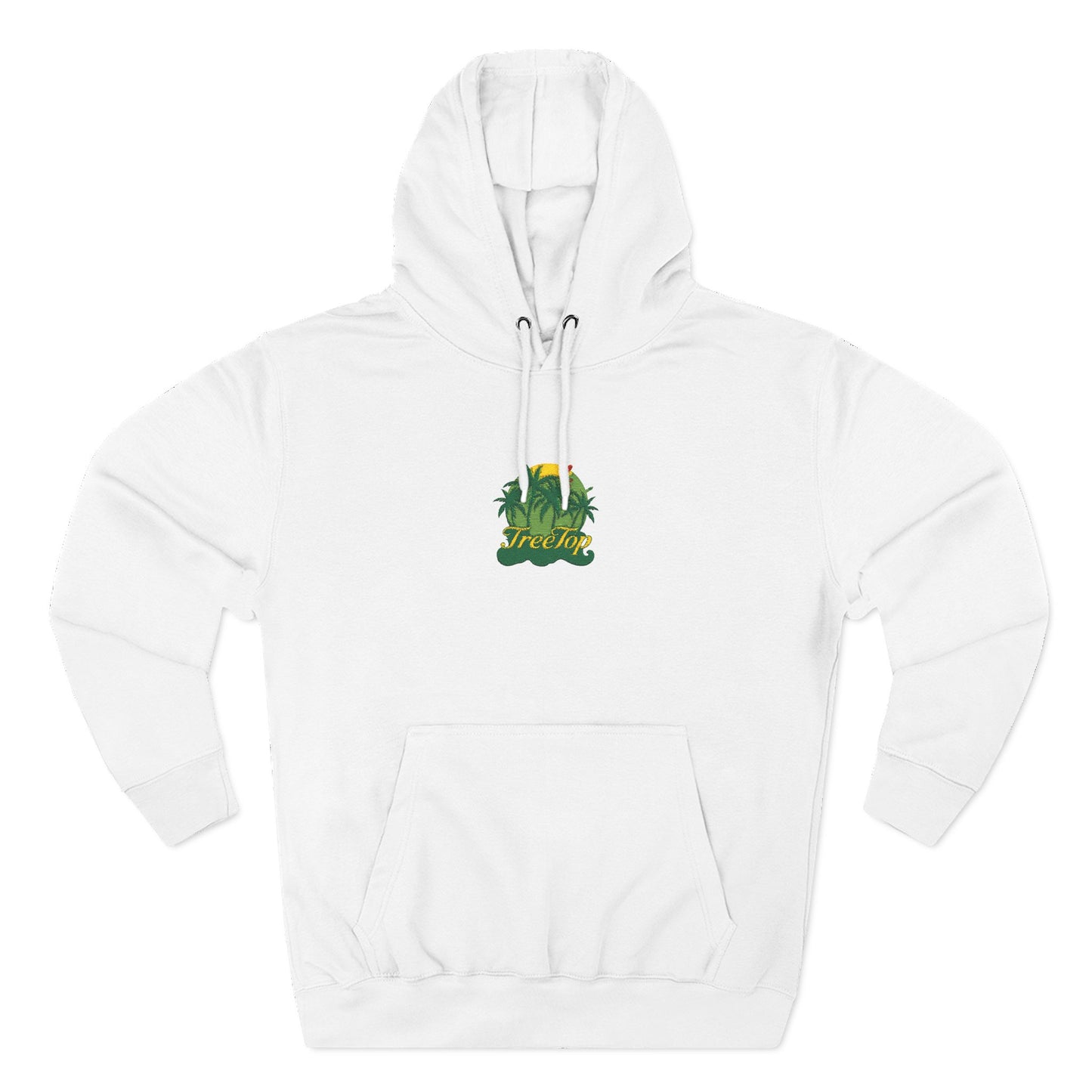 Three-Panel Fleece Hoodie