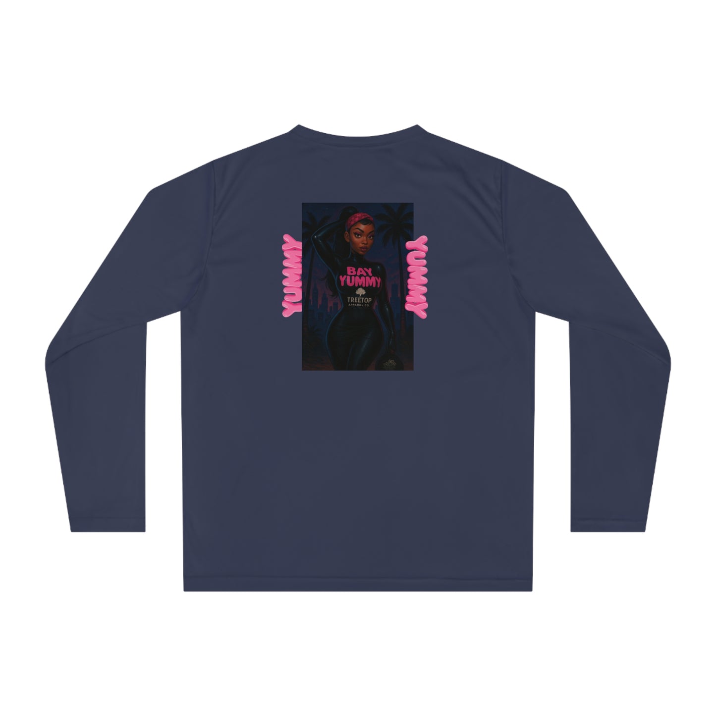 Bay Yummy long sleeve workout TEE