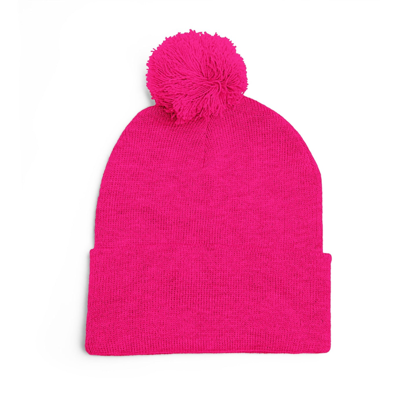 Cozy Pom-Pom Knit Cap for Winter Adventures