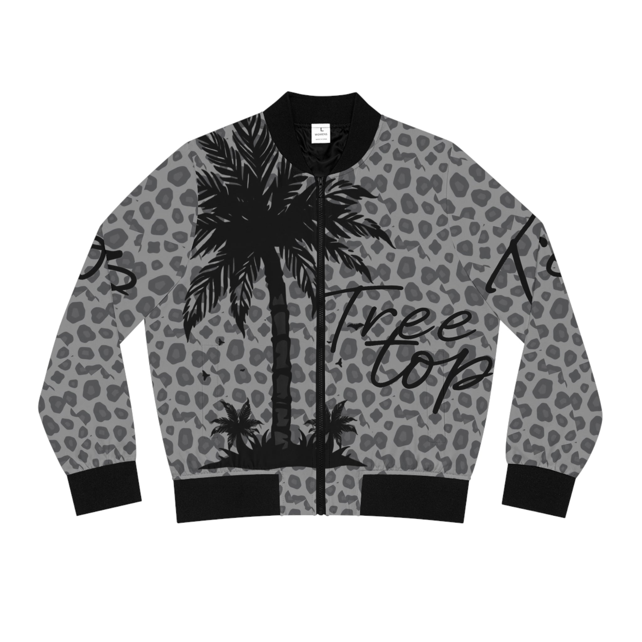 Women’s Bomber Jacket — Treetop Bay Yummy III