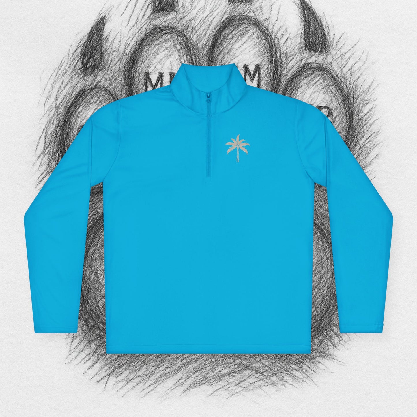 TreeTop Fit Number 7 Unisex Quarter-Zip Pullover III
