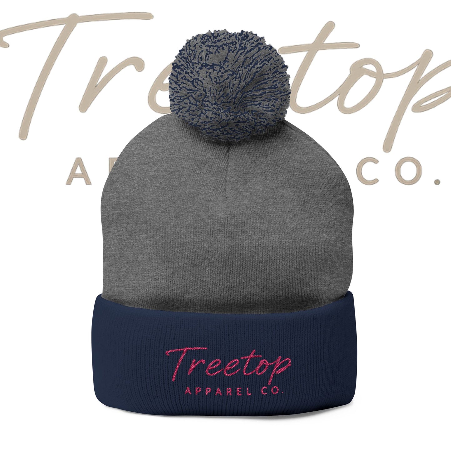 Cozy Pom-Pom Knit Cap for Winter Adventures