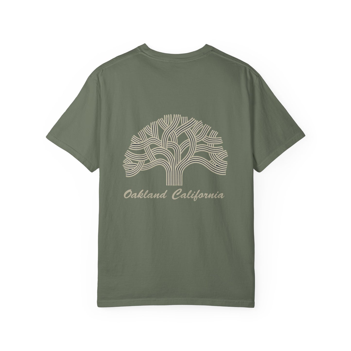 Garment-Dyed T-Shirt - Stop Killing Design, Eco-Friendly Apparel, Protest Tee, Casual Wear, Oakand California, Social Justice Fashion