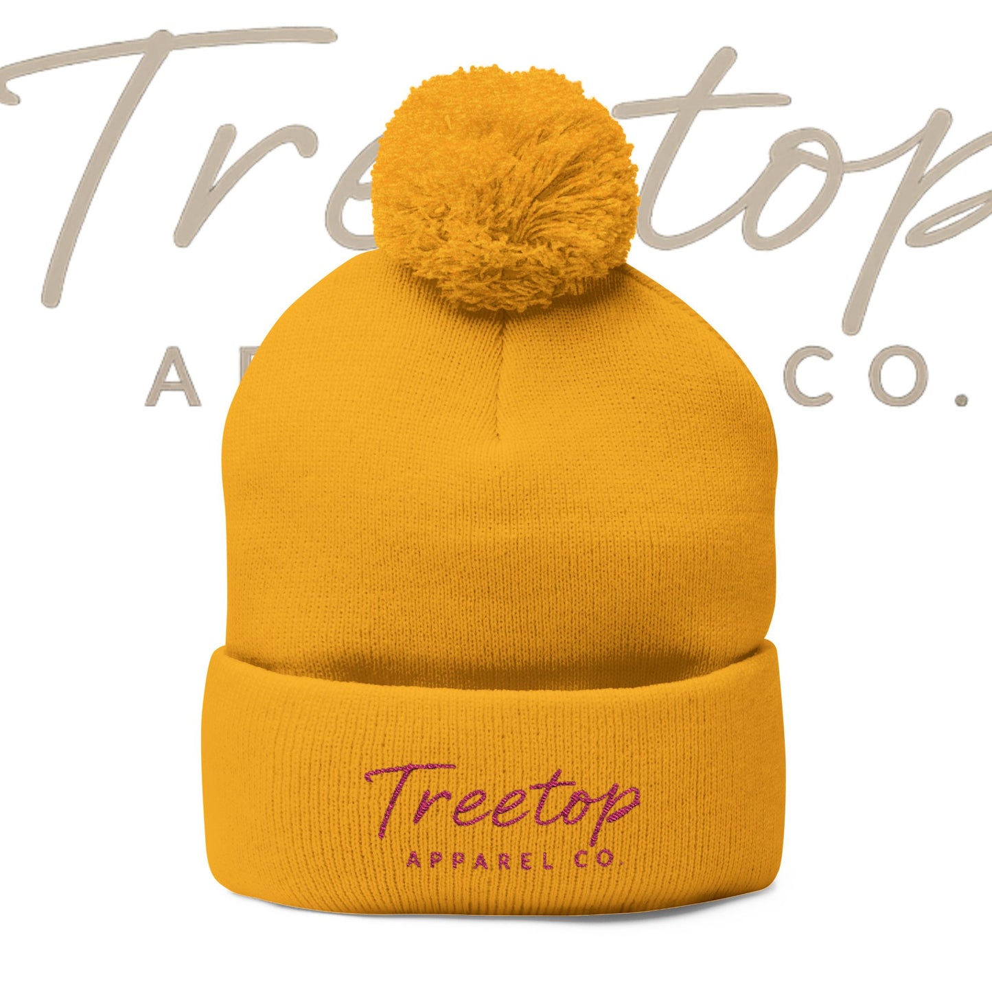 Cozy Pom-Pom Knit Cap for Winter Adventures