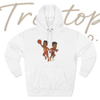 Fleece Hoodie - Treetop Multiverse 'BAYBEE JAIE' Cartoon Character Design