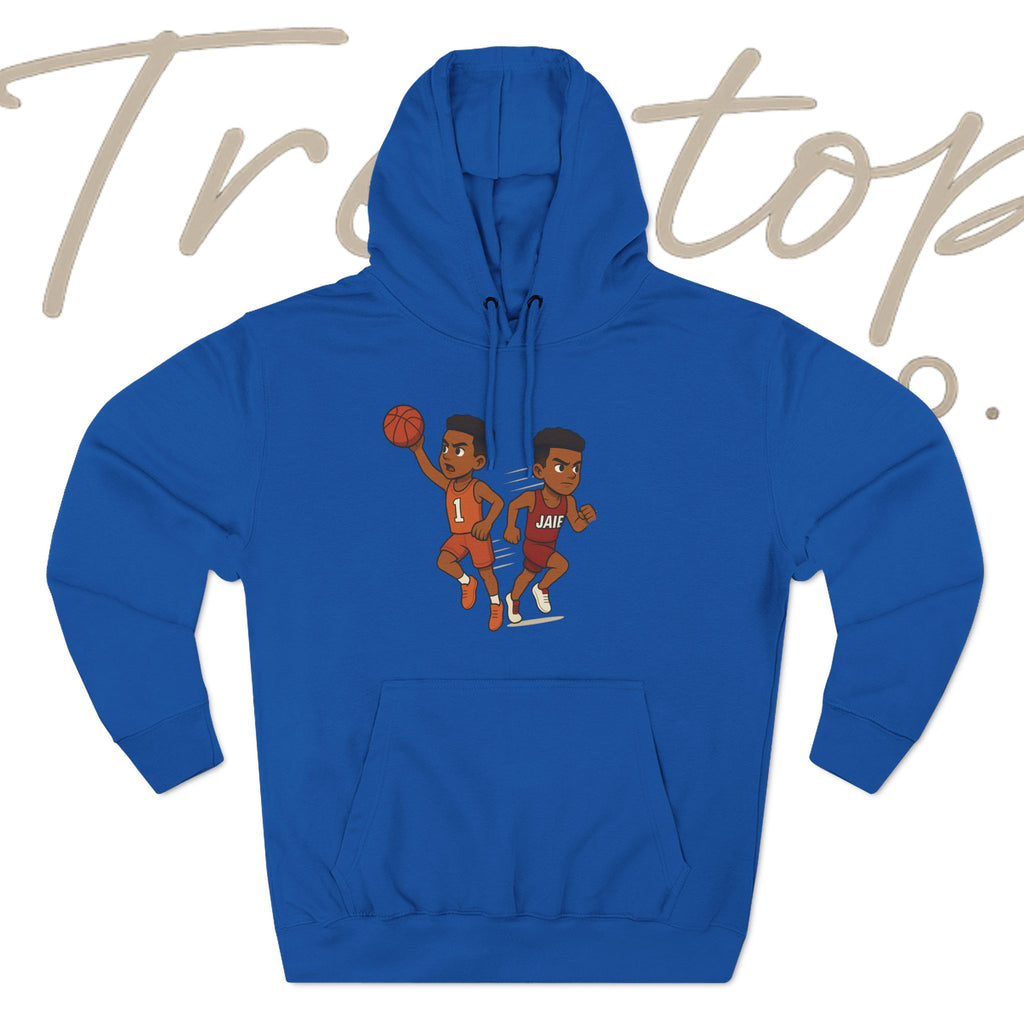 Fleece Hoodie - Treetop Multiverse 'BAYBEE JAIE' Cartoon Character Design