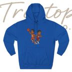 Fleece Hoodie - Treetop Multiverse 'BAYBEE JAIE' Cartoon Character Design