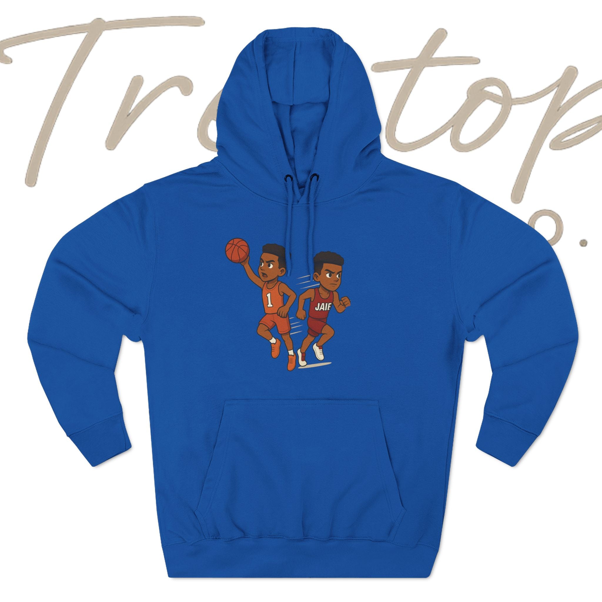 Fleece Hoodie - Treetop Multiverse 'BAYBEE JAIE' Cartoon Character Design