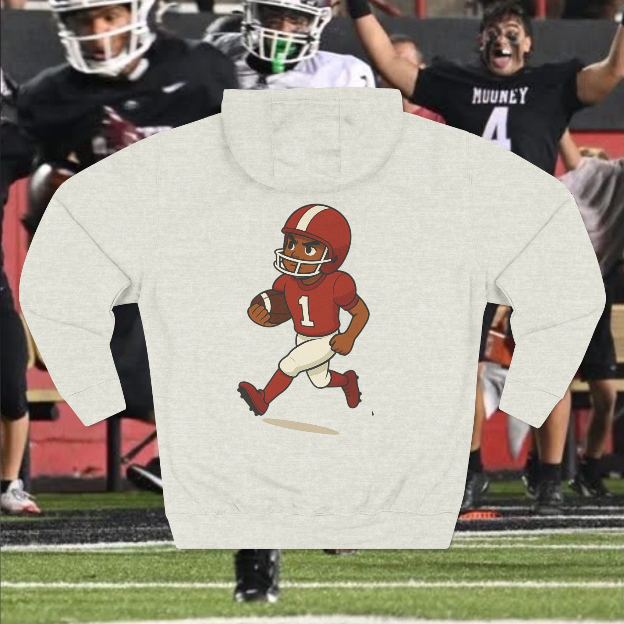 Fleece Hoodie - Treetop Multiverse 'BAYBEE JAIE' Cartoon Character Design