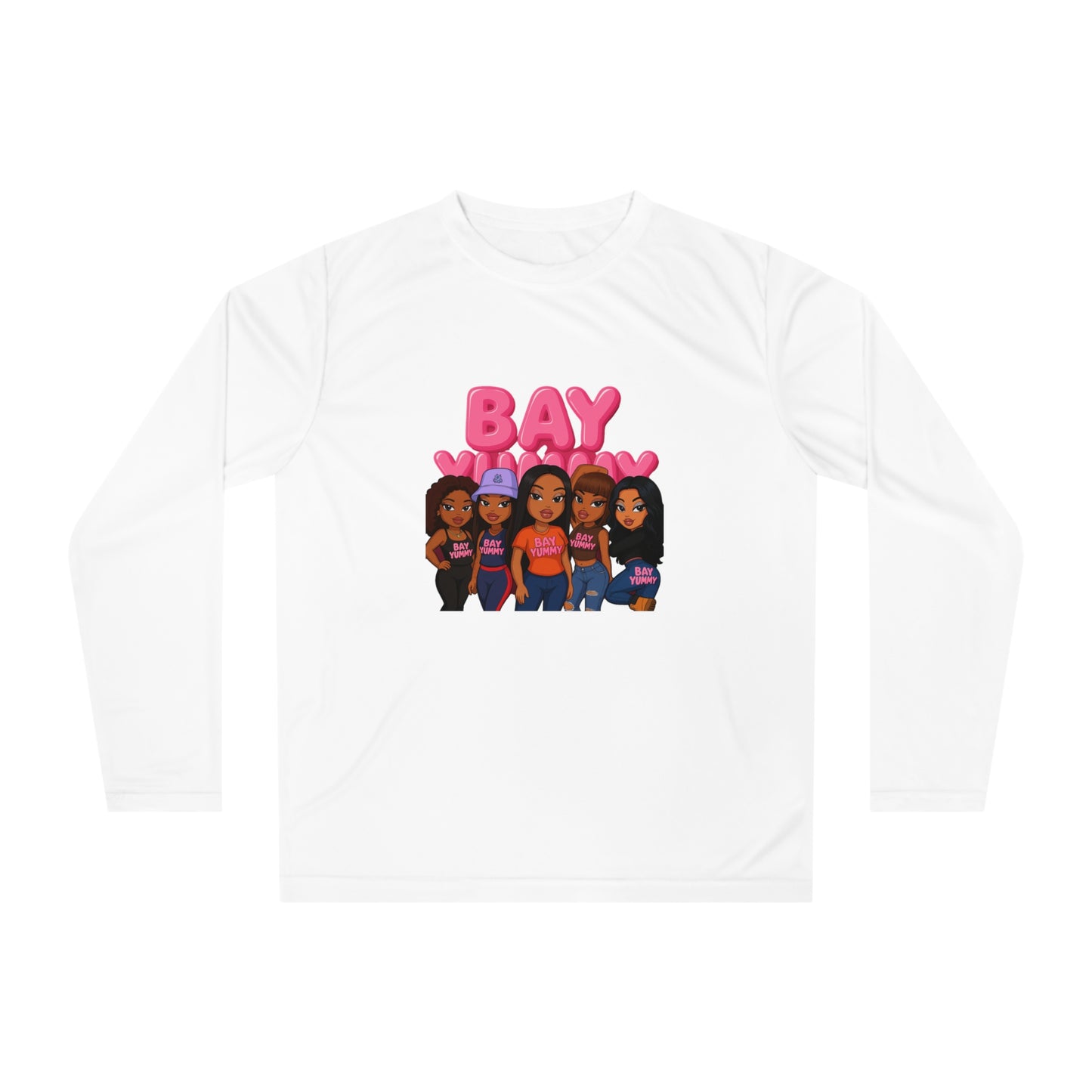 Bay Yummy long sleeve workout TEE