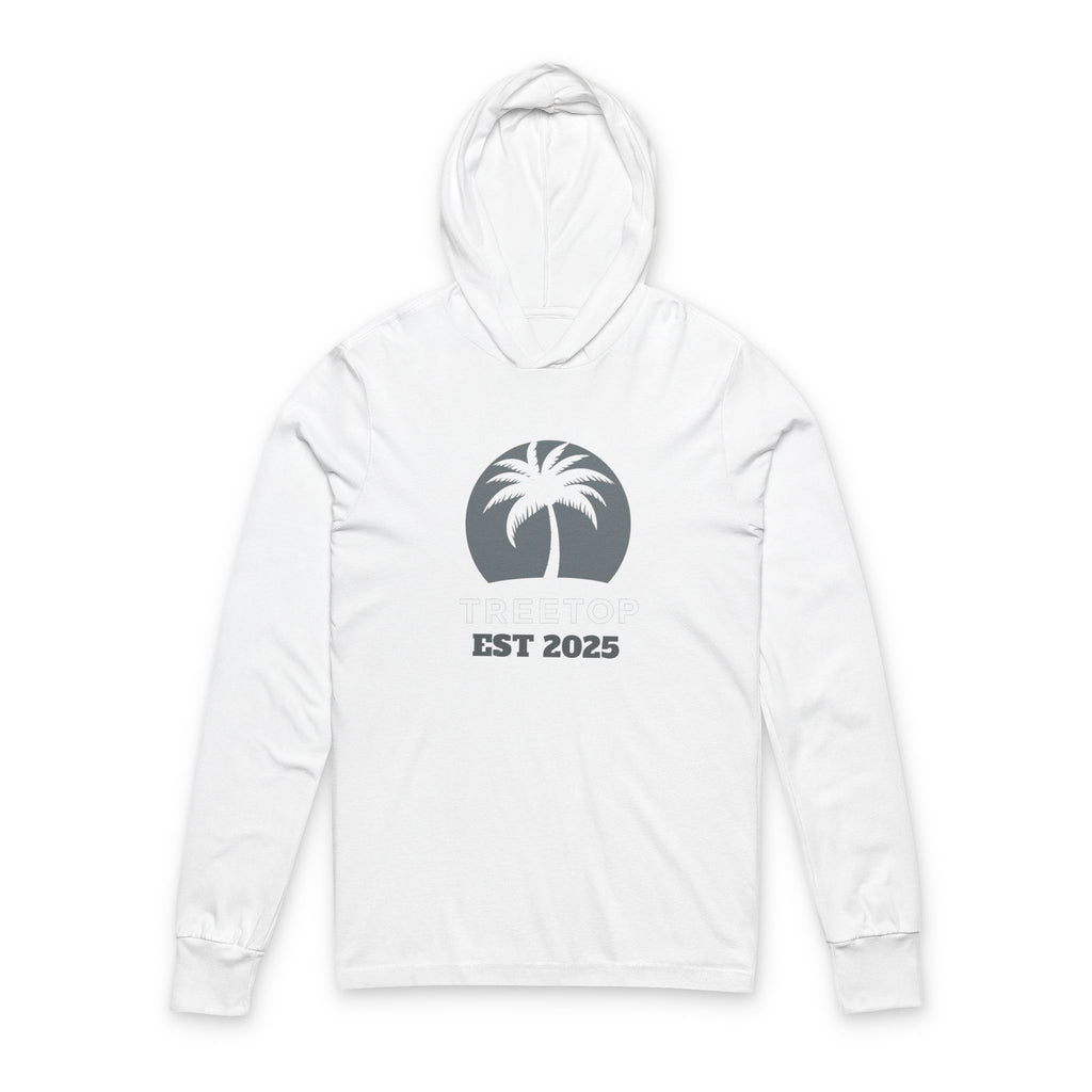 Cozy Hooded Long Sleeve Tee with Palm Tree Design, Ideal for Casual Wear, Beach Days, Comfortable Layering, Summer Vacations, Gift for [...]