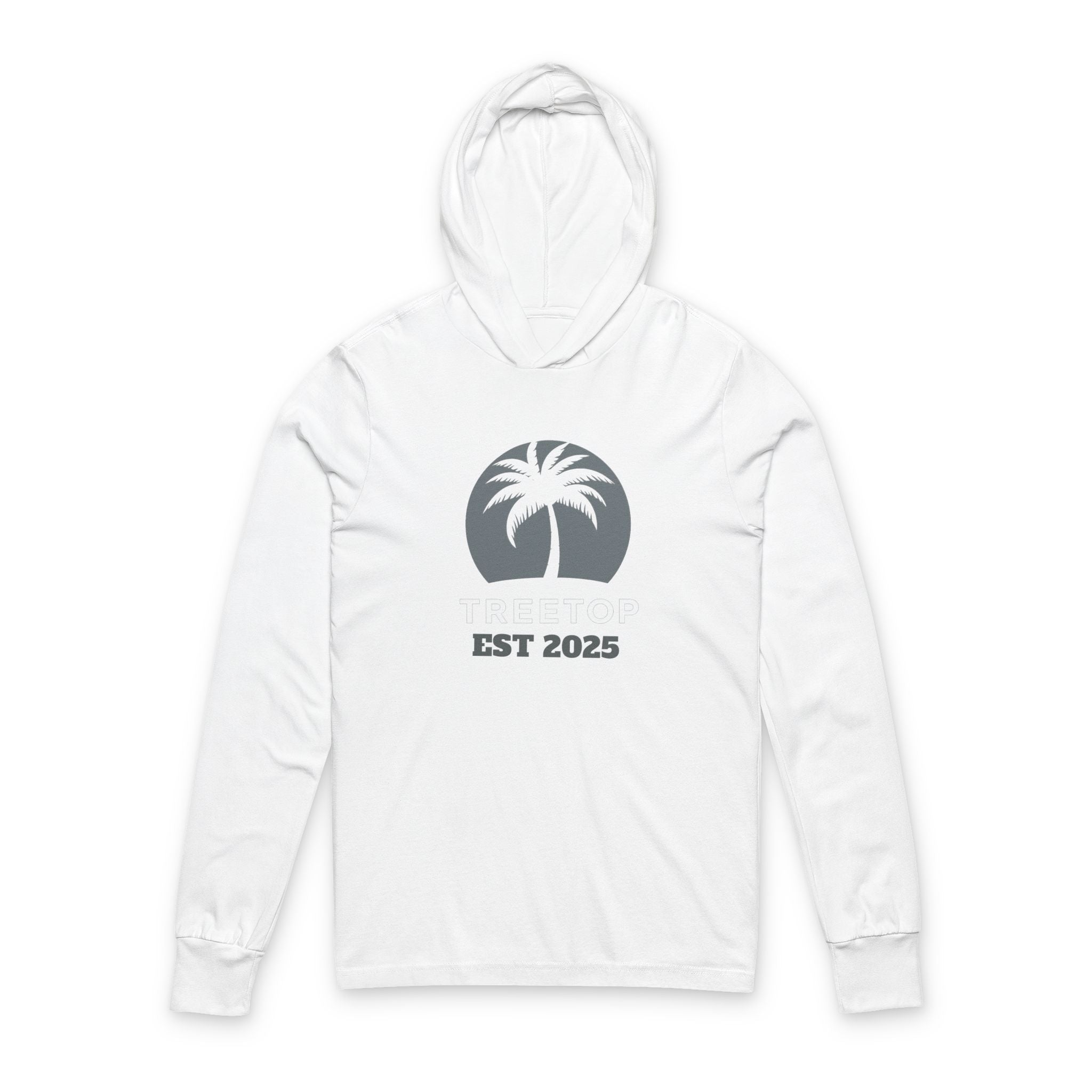 Cozy Hooded Long Sleeve Tee with Palm Tree Design, Ideal for Casual Wear, Beach Days, Comfortable Layering, Summer Vacations, Gift for [...]