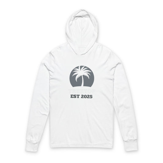 Cozy Hooded Long Sleeve Tee with Palm Tree Design, Ideal for Casual Wear, Beach Days, Comfortable Layering, Summer Vacations, Gift for [...]