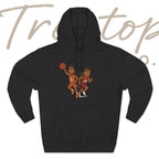 Fleece Hoodie - Treetop Multiverse 'BAYBEE JAIE' Cartoon Character Design
