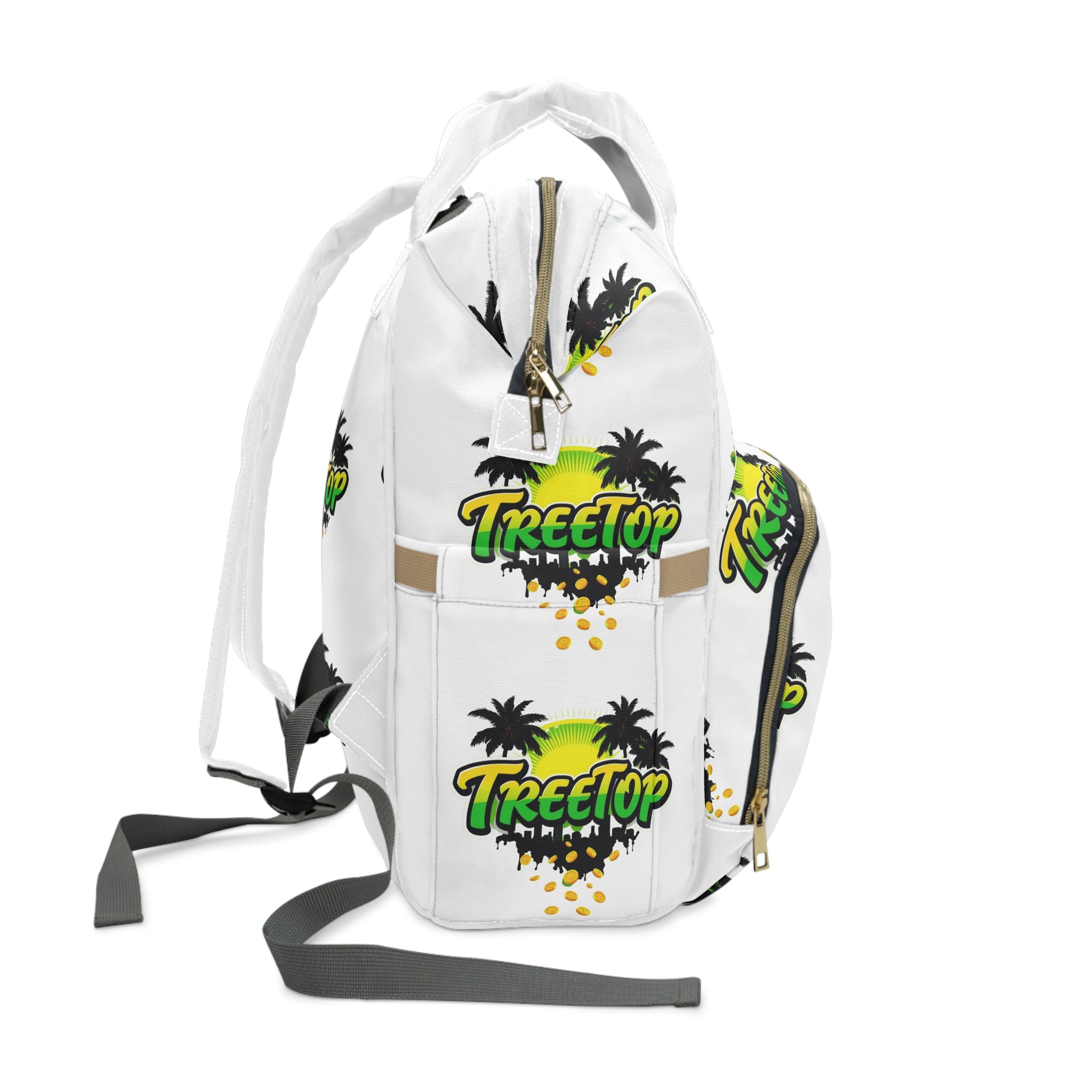 Book Bag Diaper Backpack - Treetop Classic Design