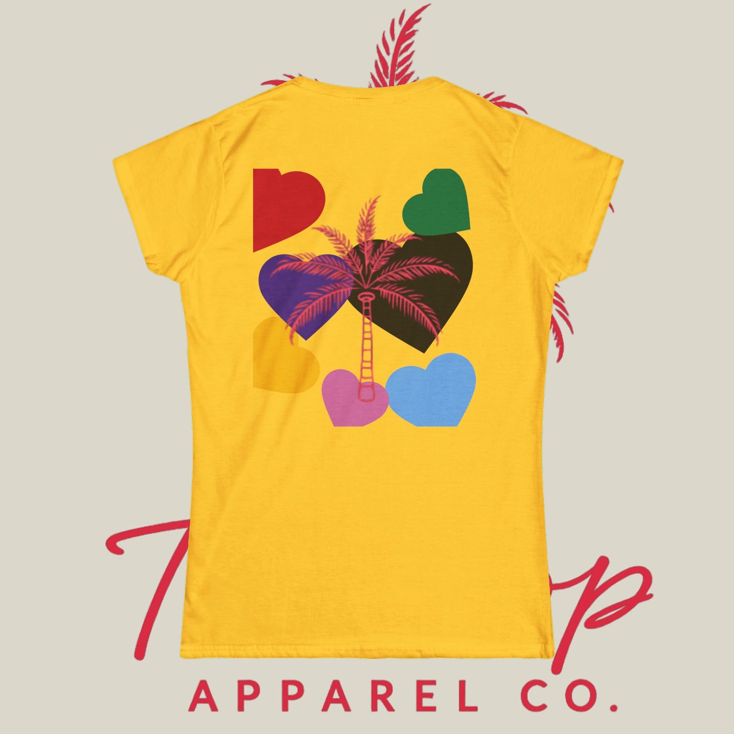 Women's Tee - TreeTop Classic Pink Logo Collection