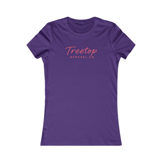 Treetop Women's Favorite Tee - Colorful 7 Graphic T-Shirt