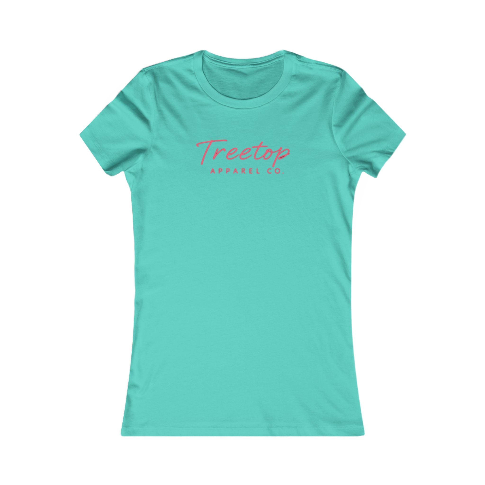Treetop Women's Favorite Tee - Colorful 7 Graphic T-Shirt