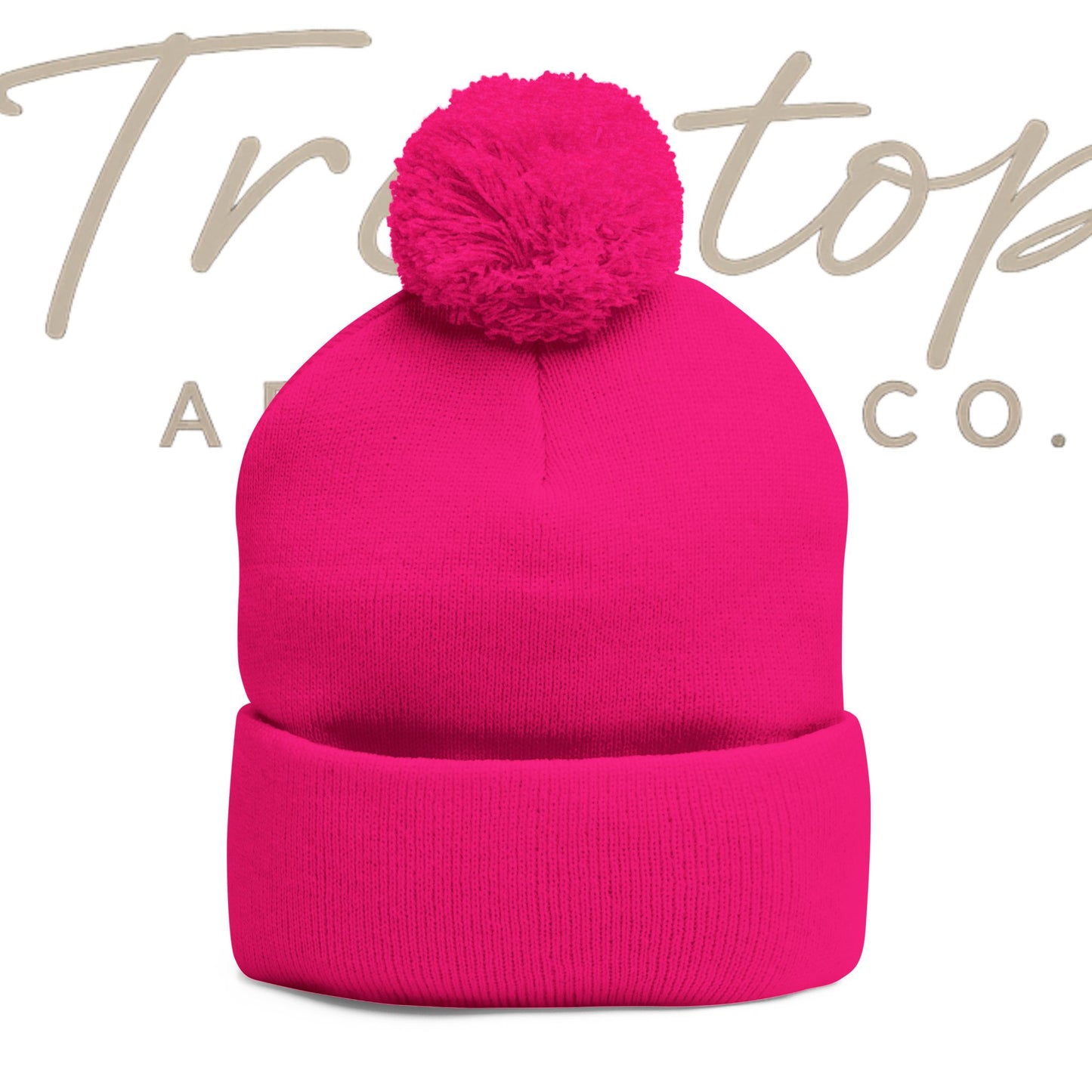Cozy Pom-Pom Knit Cap for Winter Adventures