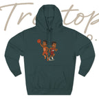 Fleece Hoodie - Treetop Multiverse 'BAYBEE JAIE' Cartoon Character Design