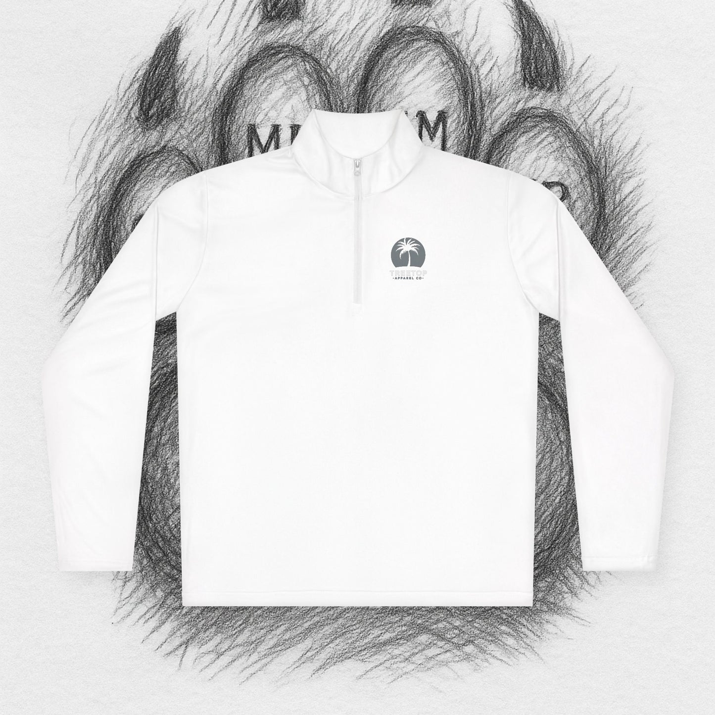 TreeTop Fit Number 7 Unisex Quarter-Zip Pullover II