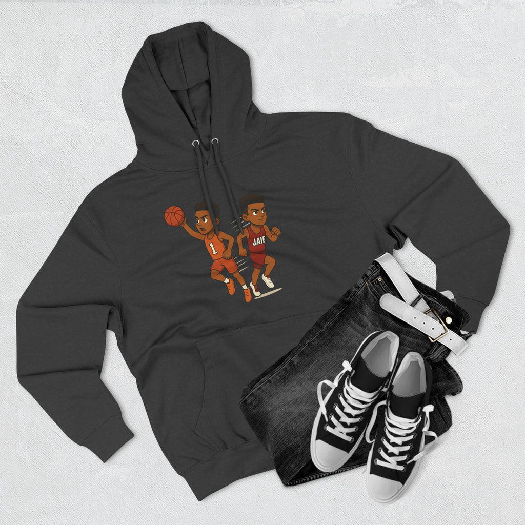 Fleece Hoodie - Treetop Multiverse 'BAYBEE JAIE' Cartoon Character Design