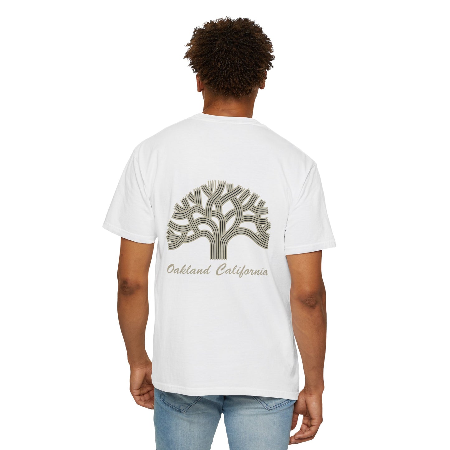 Garment-Dyed T-Shirt - Stop Killing Design, Eco-Friendly Apparel, Protest Tee, Casual Wear, Oakand California, Social Justice Fashion