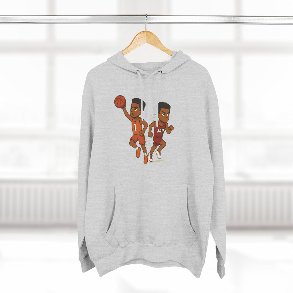 Fleece Hoodie - Treetop Multiverse 'BAYBEE JAIE' Cartoon Character Design