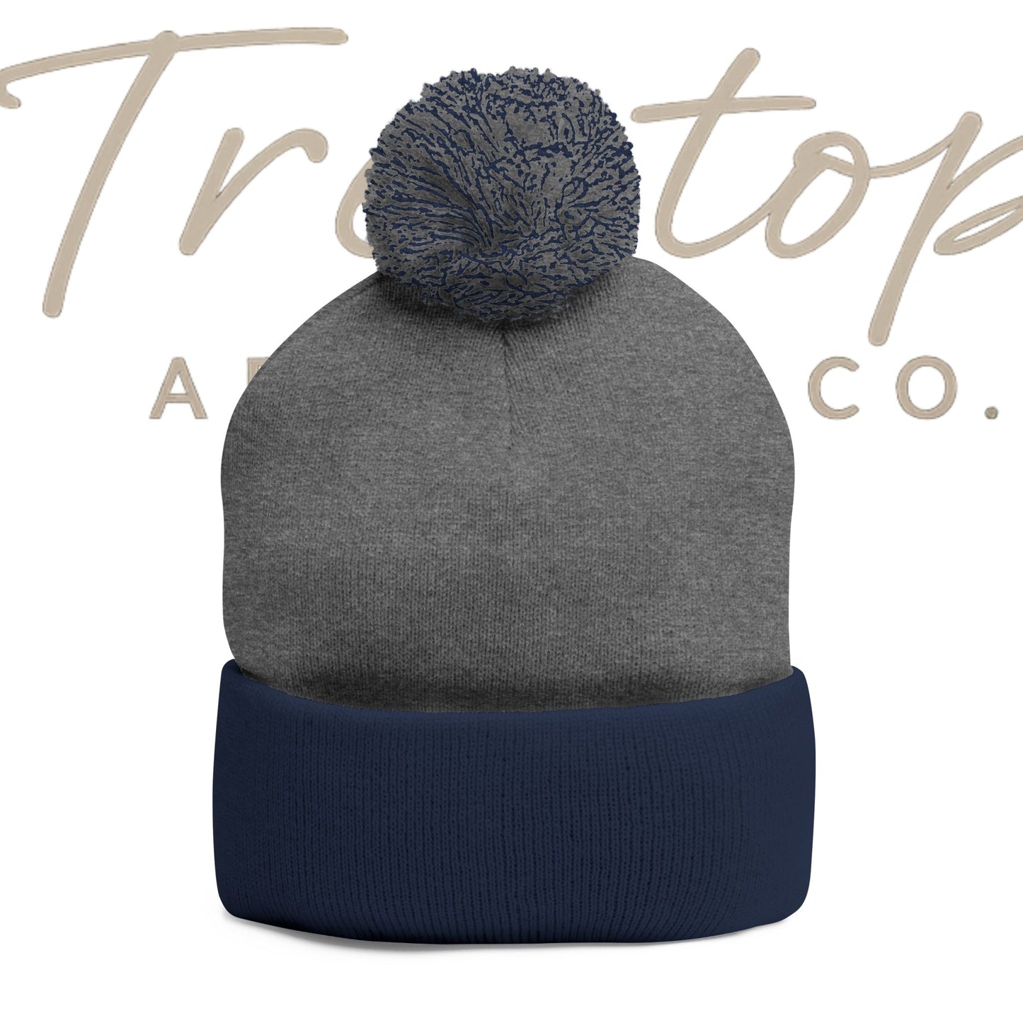 Cozy Pom-Pom Knit Cap for Winter Adventures