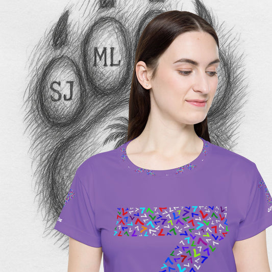 Treetop Fit  Women's Sports Jersey with Number 7 III