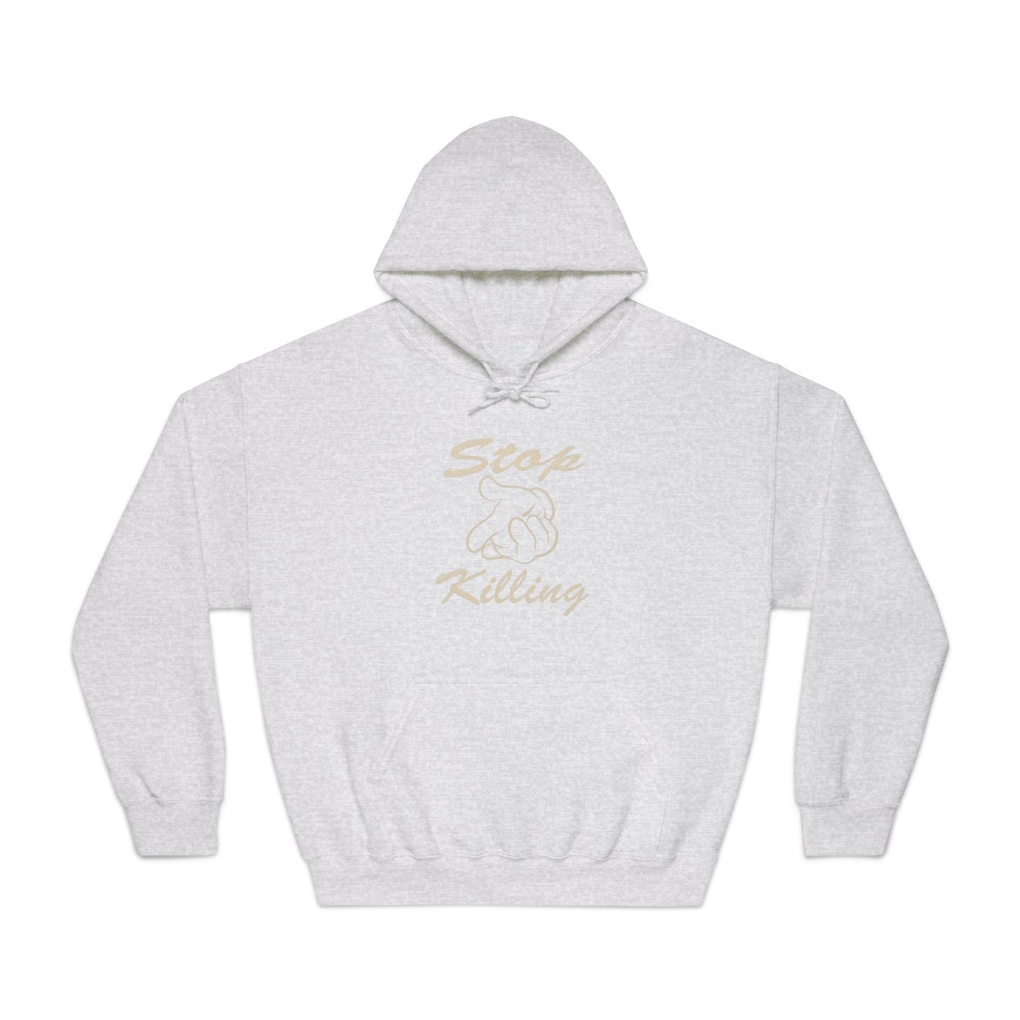 Stop Killing Hoodie | Unisex Sweatshirt, Oakland California Merch, Gift for Animal Lovers, Eco-Conscious Fashion, Awareness Apparel