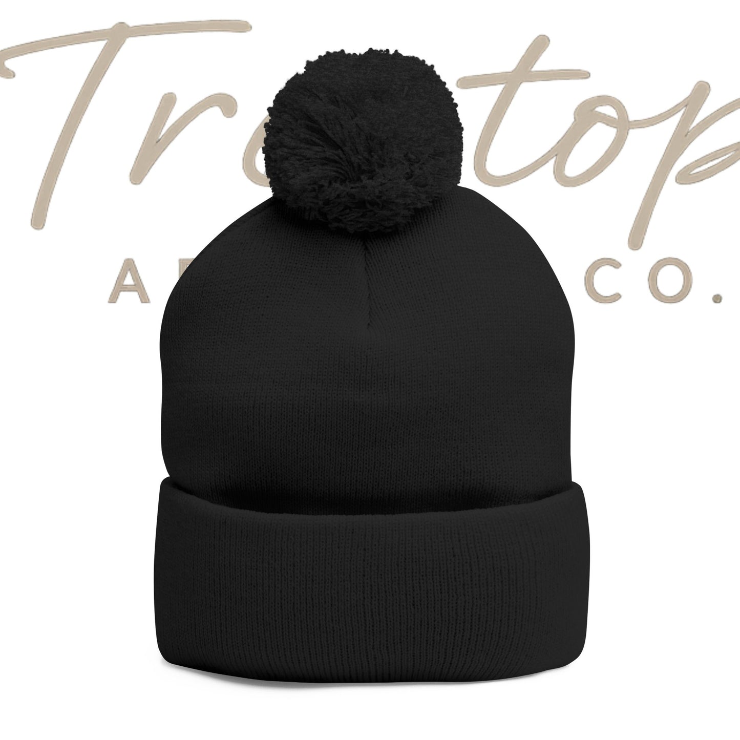 Cozy Pom-Pom Knit Cap for Winter Adventures