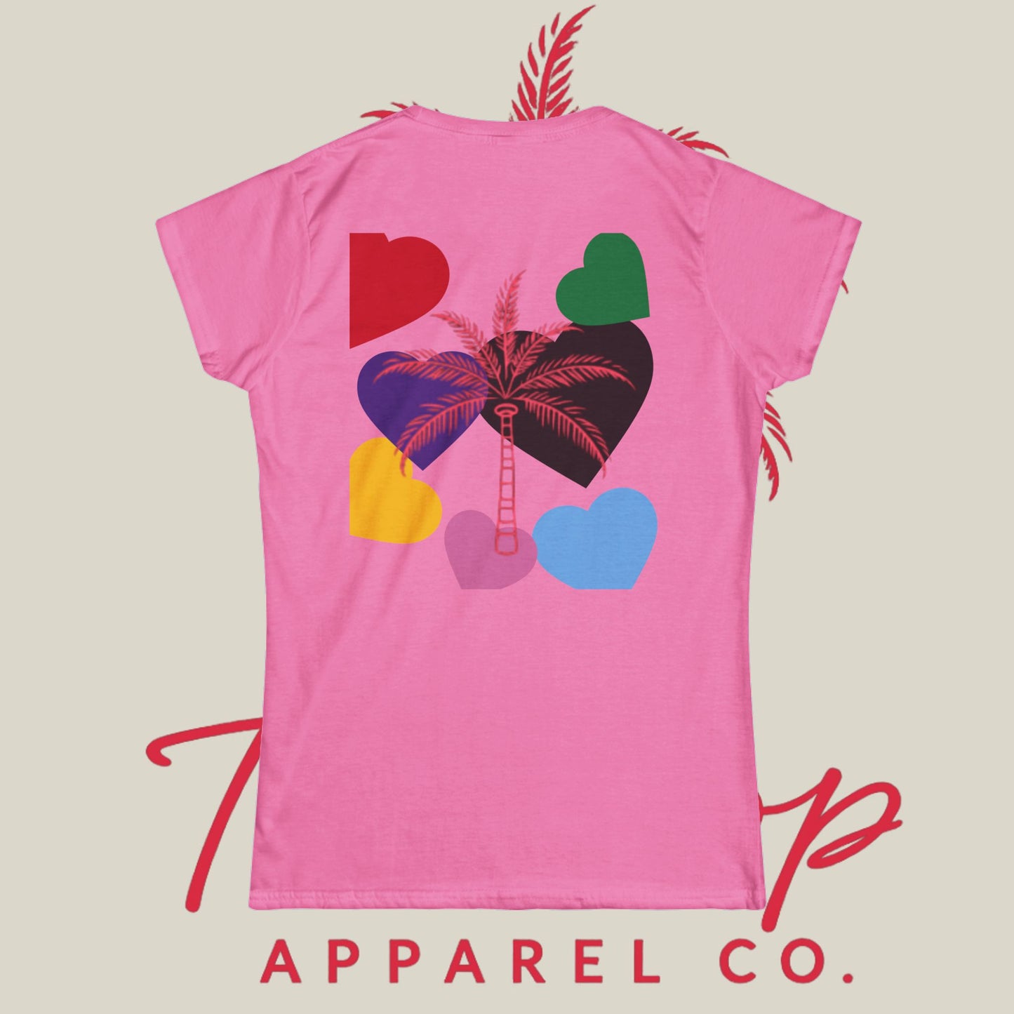 Women's Tee - TreeTop Classic Pink Logo Collection