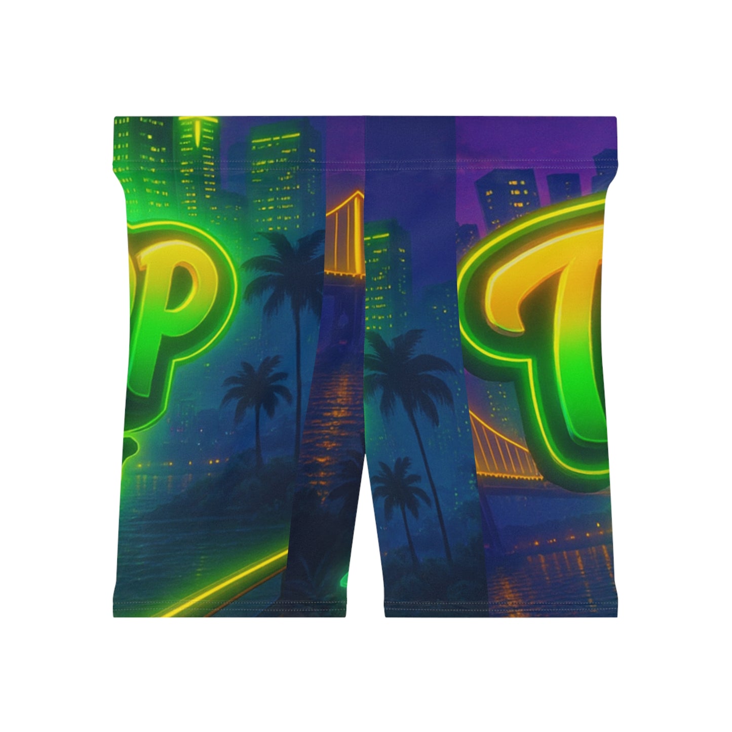 KUNDALINI TREETOP BIKER SHORTS 3