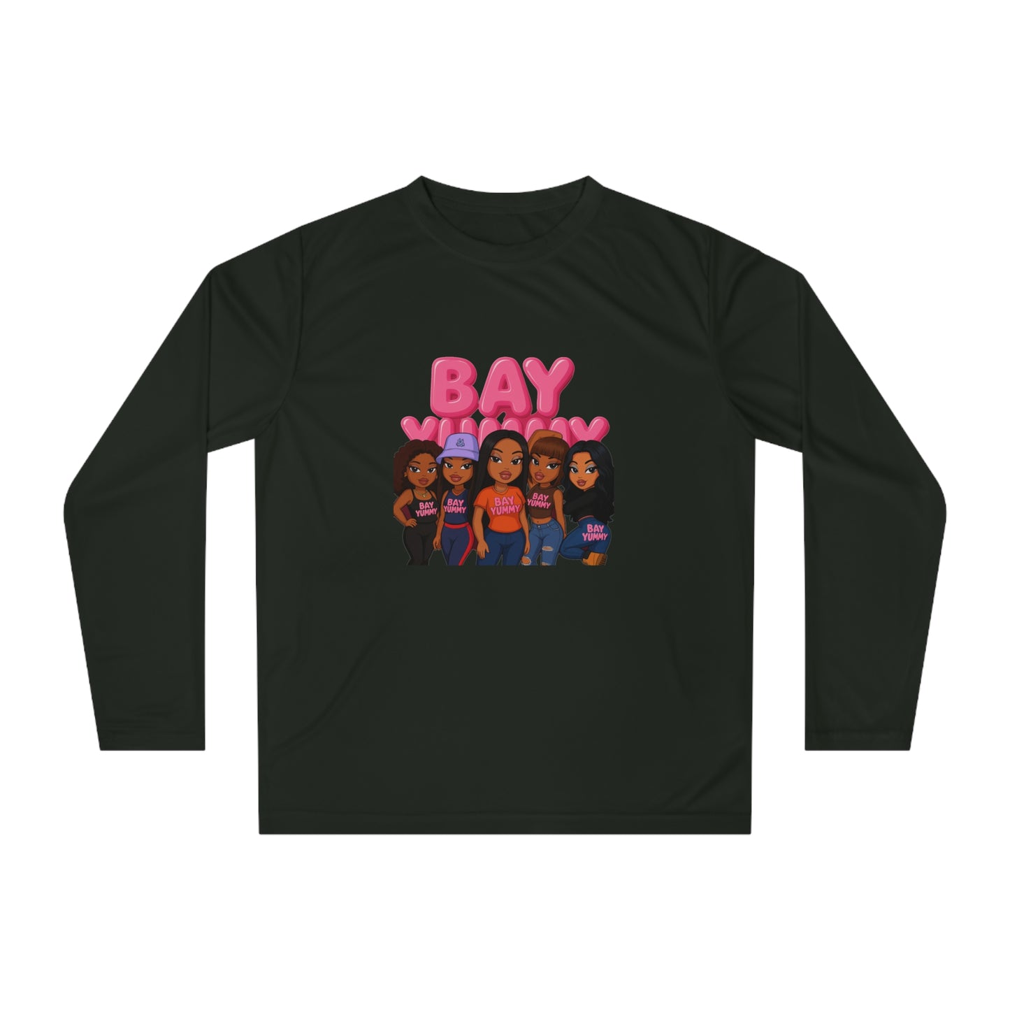 Bay Yummy long sleeve workout TEE